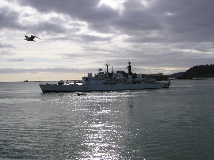 Destroyer, Plymouth Sound