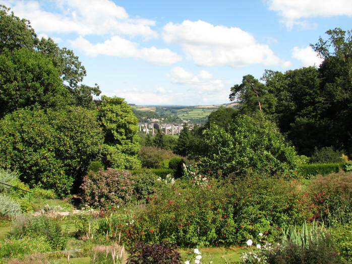 Cotehele - View from East Terrace
