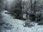 Inny valley from Wooda bridge in winter